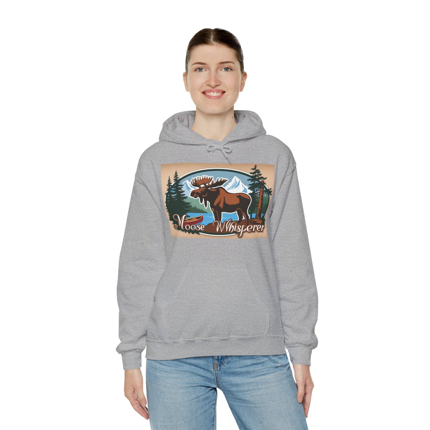 Copy of Moose Whisperer - Unisex Heavy Blend™ Hooded Sweatshirt