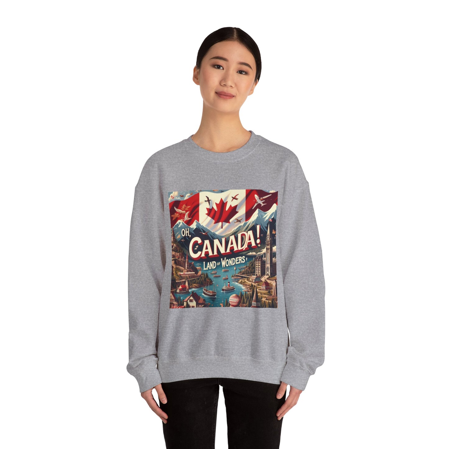 Land of Wonders- Unisex Heavy Blend™ Crewneck Sweatshirt