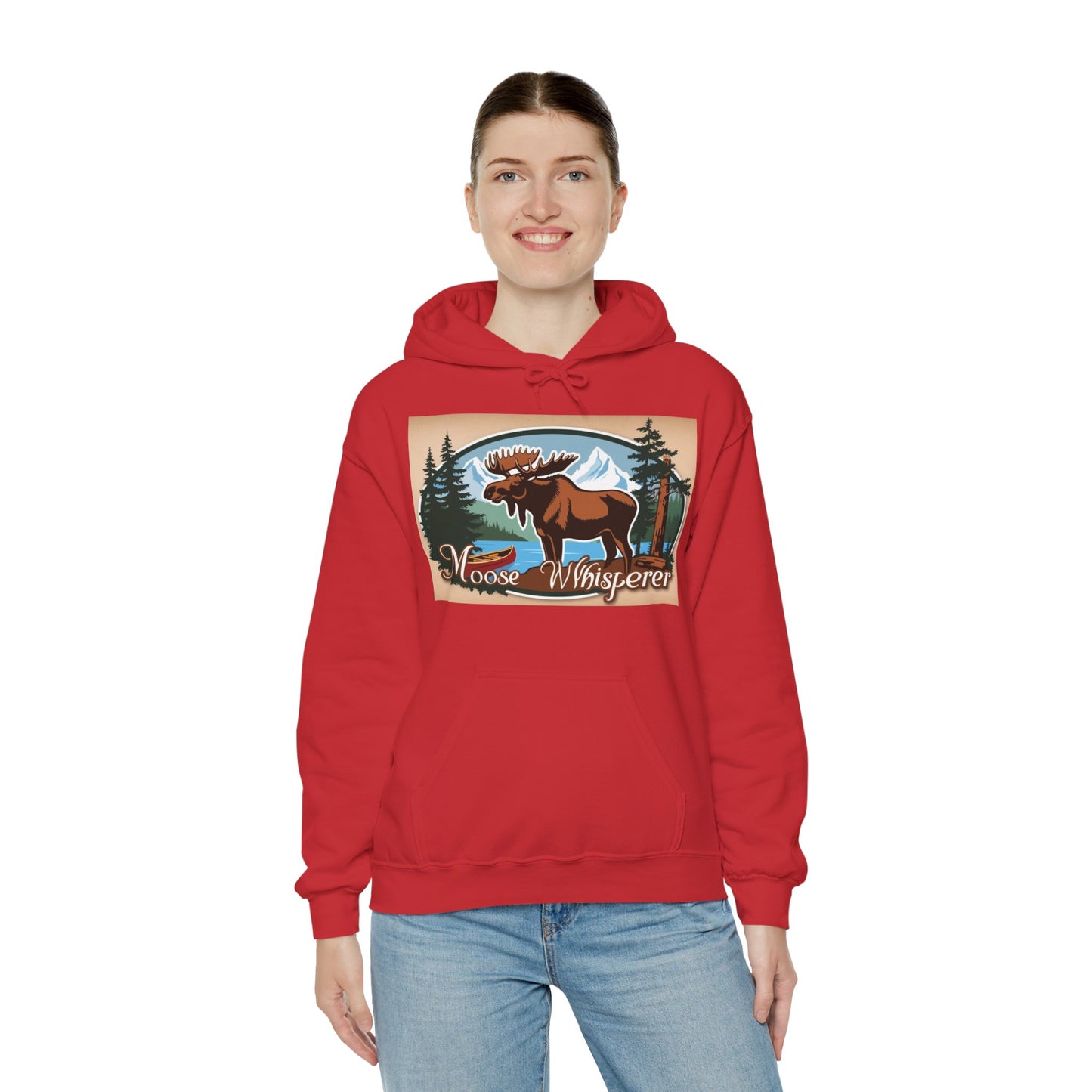 Copy of Moose Whisperer - Unisex Heavy Blend™ Hooded Sweatshirt