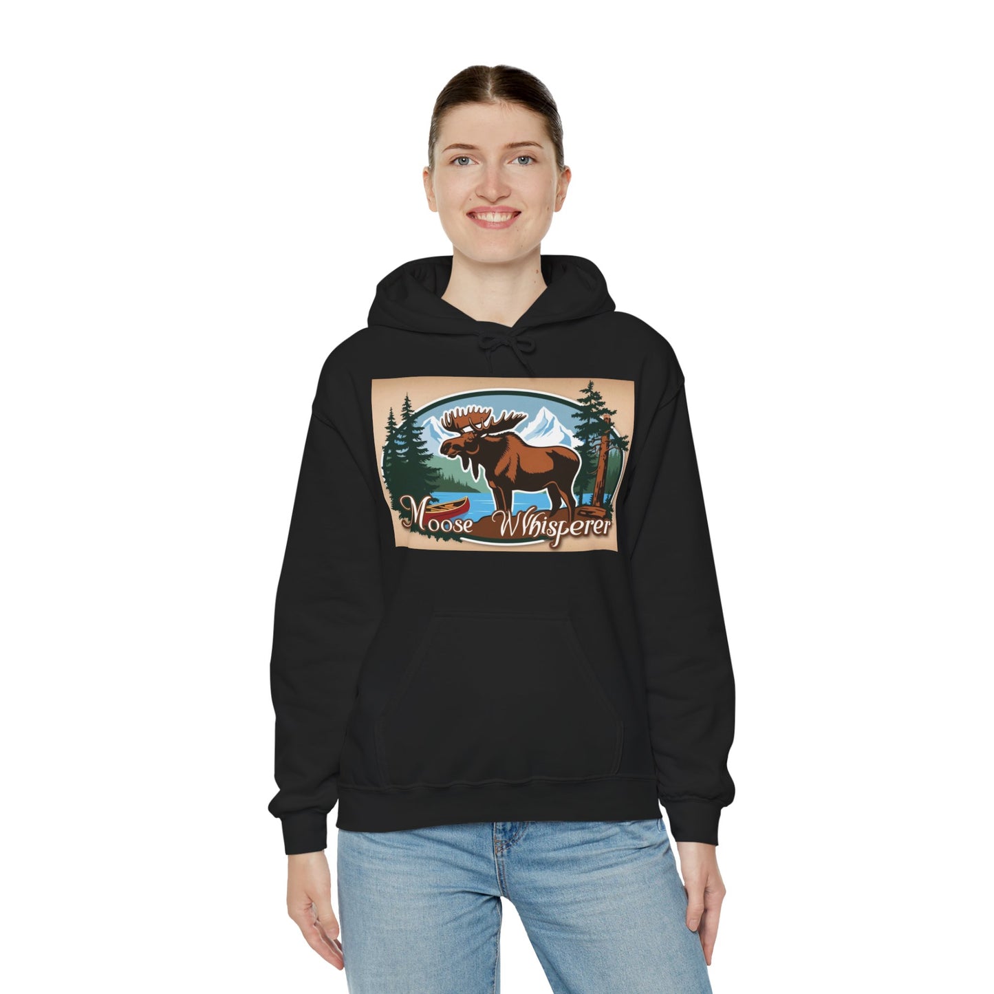 Copy of Moose Whisperer - Unisex Heavy Blend™ Hooded Sweatshirt