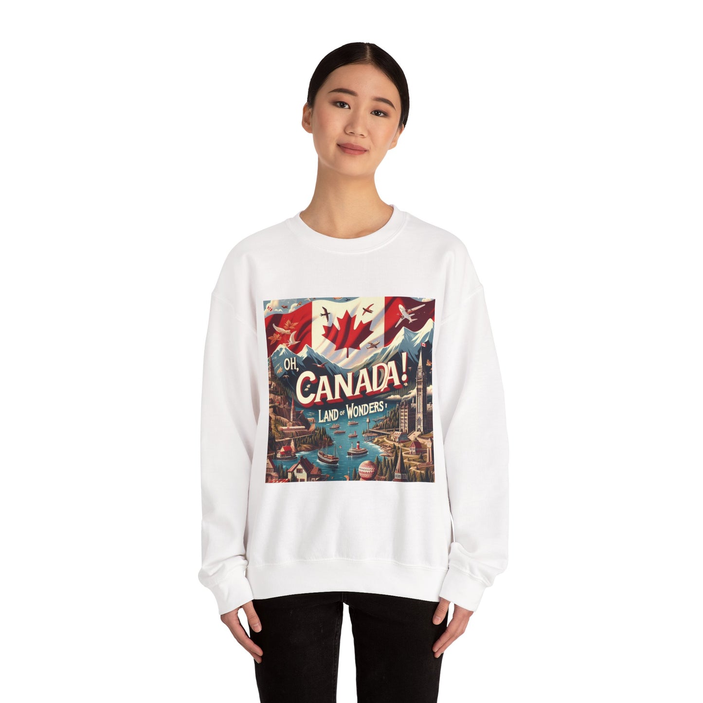 Land of Wonders- Unisex Heavy Blend™ Crewneck Sweatshirt