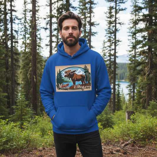 Moose Whisperer - Unisex Heavy Blend™ Hooded Sweatshirt