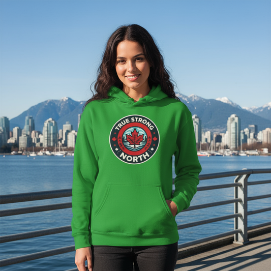 Unisex Heavy Blend™ True Strong North Hooded Sweatshirt