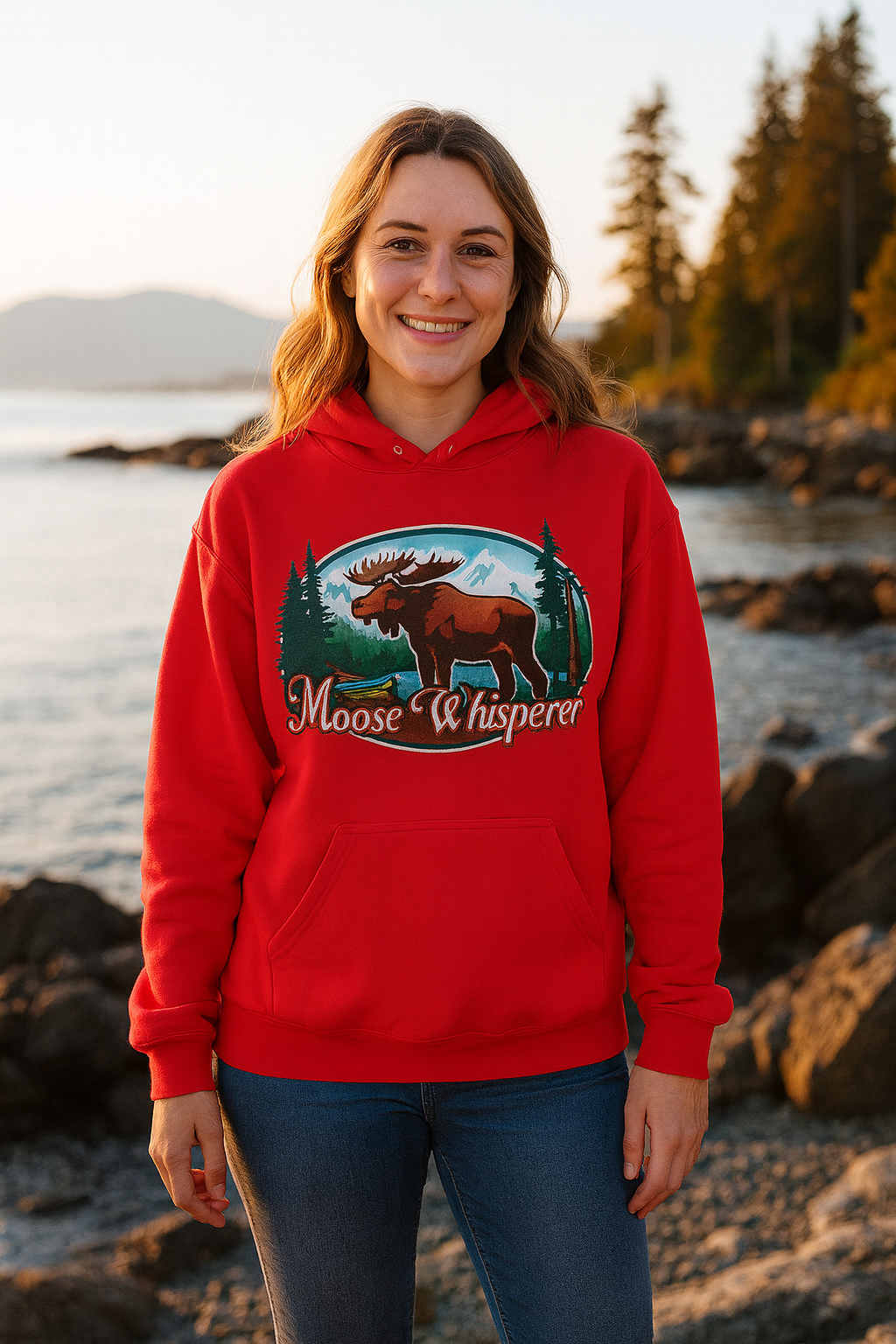 Copy of Moose Whisperer - Unisex Heavy Blend™ Hooded Sweatshirt