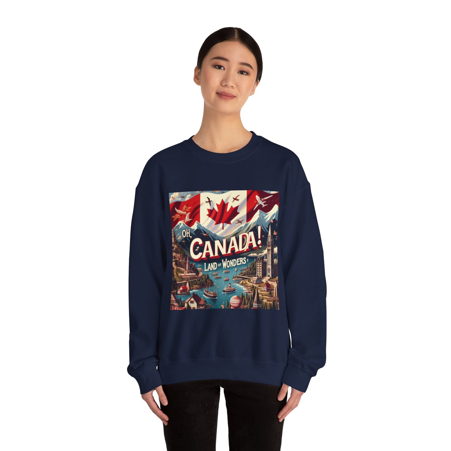 Land of Wonders- Unisex Heavy Blend™ Crewneck Sweatshirt