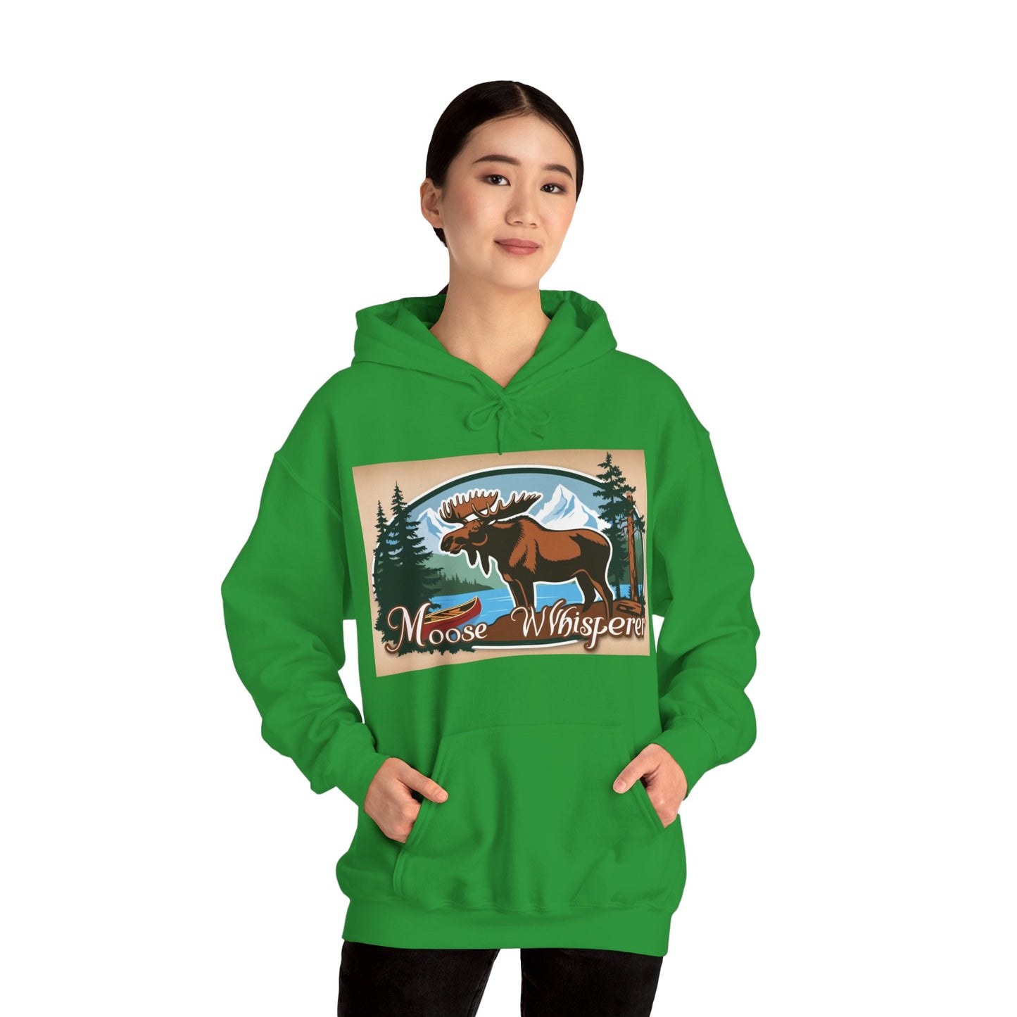 Moose Whisperer - Unisex Heavy Blend™ Hooded Sweatshirt